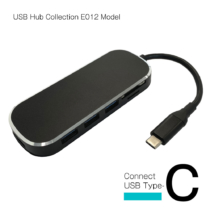 【送料無料】WEB限定販売 USBハブ USB3.1 Gen1 タイプC接続 USB-A×3ポート HDMI SD マイクロSD タイプCポート E012モデル