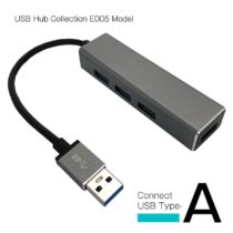 【送料無料】WEB限定販売 USBハブ USB3.0 タイプA接続 USB-A×4ポート E005モデル