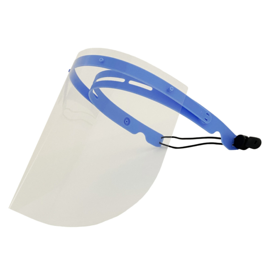 可動式 フェイスシールド フレーム×1 シールド×2枚入り AZFS003モデル