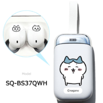 ちいかわ Bluetooth 完全ワイヤレスイヤホン 抗菌 ハチワレ