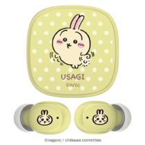 ちいかわ Bluetooth ver5.3 完全ワイヤレスイヤホン うさぎ イエロー 第3弾(2023年モデル) AAC対応 IPX4防滴 通話OK タッチセンサー SQ-BS75LY-U