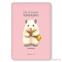 助六の日常 モバイルバッテリー 5000mAh ピンク USB-A 2ポート 2.4A キャラクター かわいい SQ-L103-CBSR1